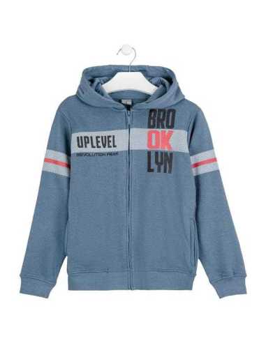 CHAQUETA FELPA NO PERCHADA