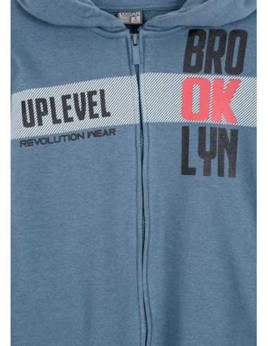 CHAQUETA FELPA NO PERCHADA