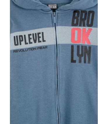 CHAQUETA FELPA NO PERCHADA