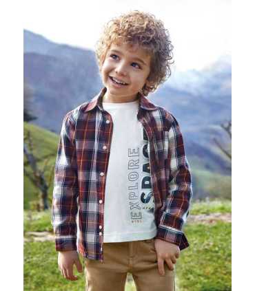 CAMISA M-L CUADROS VIELLA