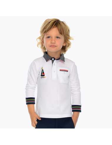 Polo manga larga MYRL niño