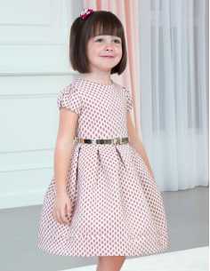 VESTIDO JACQUARD GEOMÉTRICO