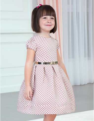 VESTIDO JACQUARD GEOMÉTRICO