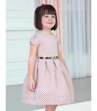 VESTIDO JACQUARD GEOMÉTRICO