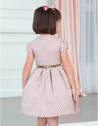 VESTIDO JACQUARD GEOMÉTRICO