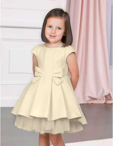 VESTIDO JACQUARD FLORES