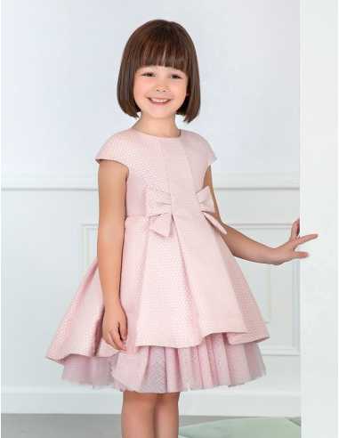 VESTIDO JACQUARD FLORES