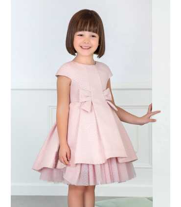 VESTIDO JACQUARD FLORES