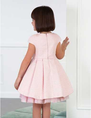 VESTIDO JACQUARD FLORES