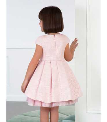 VESTIDO JACQUARD FLORES