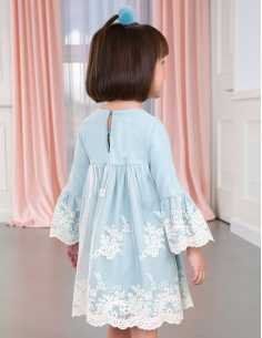 VESTIDO TUL BORDADO 2