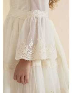 VESTIDO TUL BORDADO PUNTILLAS 2