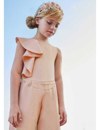 MONO CREPE CINTURON CADENILLA