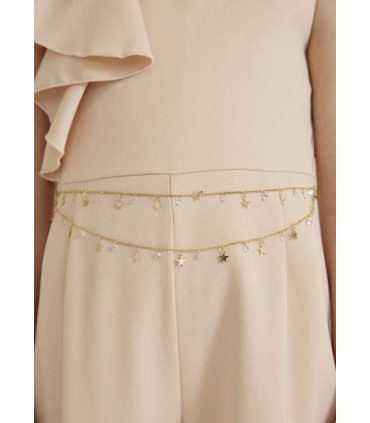 MONO CREPE CINTURON CADENILLA