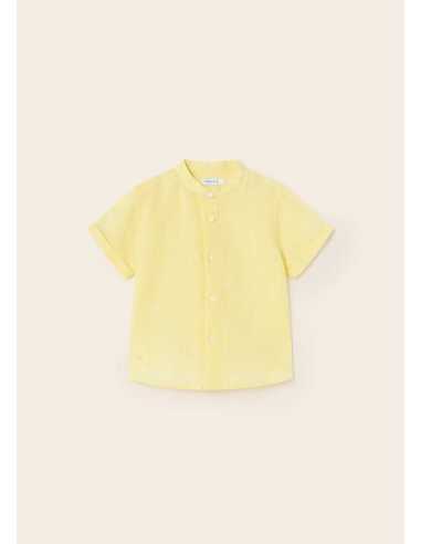 CAMISA M-C CUELLO MAO LINO