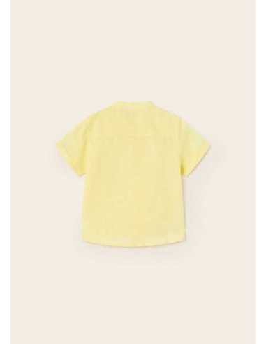 CAMISA M-C CUELLO MAO LINO