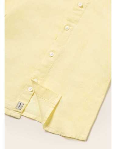 CAMISA M-C CUELLO MAO LINO