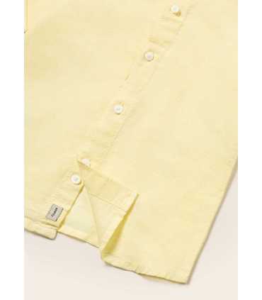 CAMISA M-C CUELLO MAO LINO