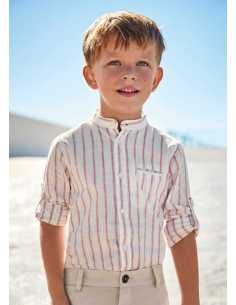 CAMISA M-L CUELLO MAO RAYAS