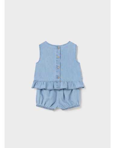 CONJ. SHORT TEJANO BORDADO