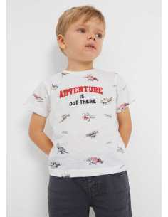 CAMISETA M-C ESTAMPADA