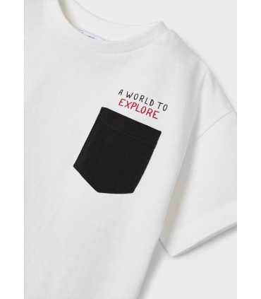 CAMISETA M-C BOLSILLO