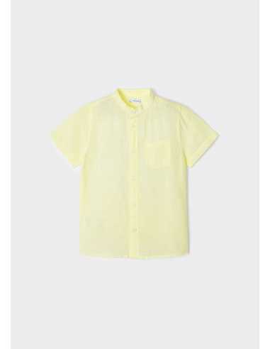 CAMISA M-C CUELLO MAO LINO