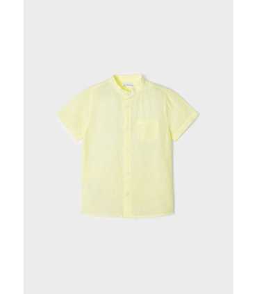CAMISA M-C CUELLO MAO LINO