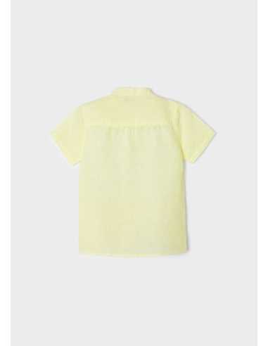 CAMISA M-C CUELLO MAO LINO