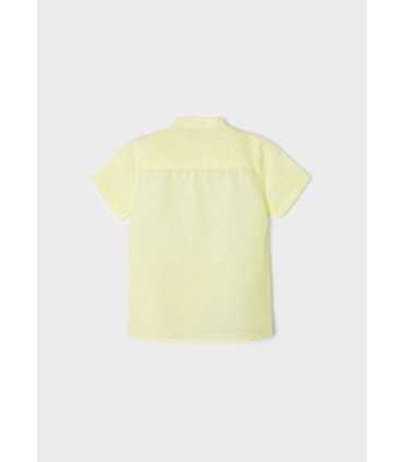 CAMISA M-C CUELLO MAO LINO