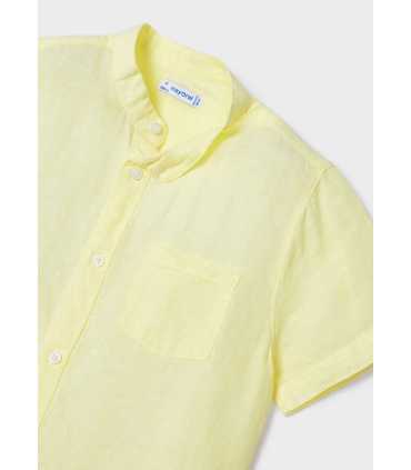 CAMISA M-C CUELLO MAO LINO