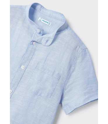 CAMISA M-C CUELLO MAO LINO