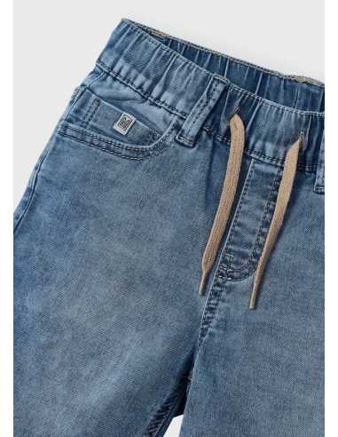 BERMUDA SOFT DENIM JOGGER