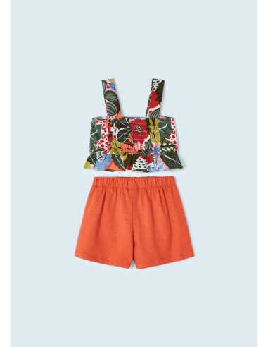 CONJ. SHORT TOP CORTO