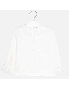 Blusa cuello gasa niña 2