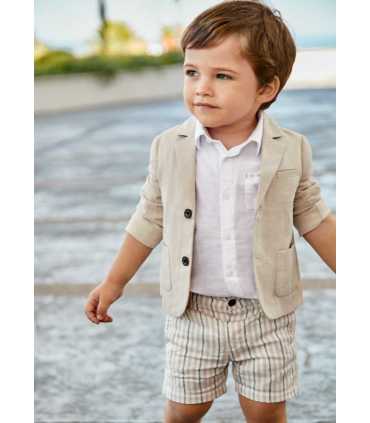 CONJ. BERMUDA LINO VESTIR