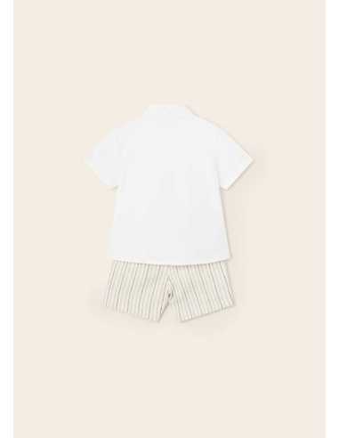 CONJ. BERMUDA LINO VESTIR