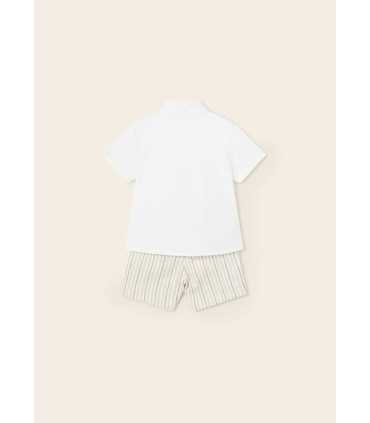 CONJ. BERMUDA LINO VESTIR