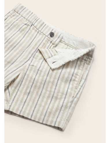 CONJ. BERMUDA LINO VESTIR