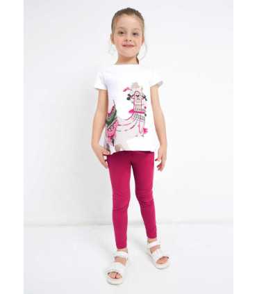 CONJ. LEGGINGS CON BORDADOS