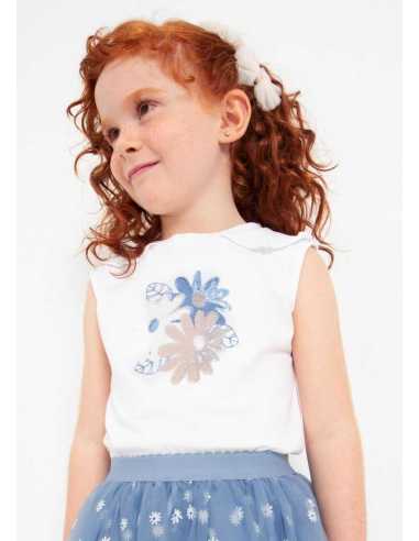 CONJ. FALDA TUL ESTAMPADO