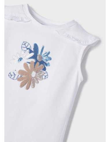 CONJ. FALDA TUL ESTAMPADO