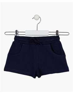 SHORTS FLEECE - LIGHT NAVY