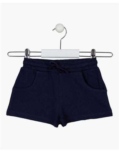SHORTS FLEECE - LIGHT NAVY
