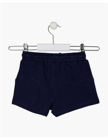 SHORTS FLEECE - LIGHT NAVY