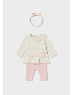 CONJ. LEGGINGS TRICOT Y DIADEMA
