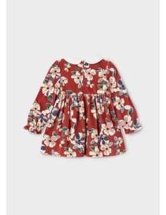 VESTIDO TERCIOPELO ESTAMPADO