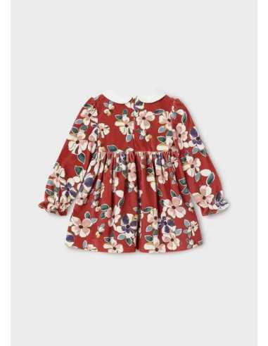 VESTIDO TERCIOPELO ESTAMPADO