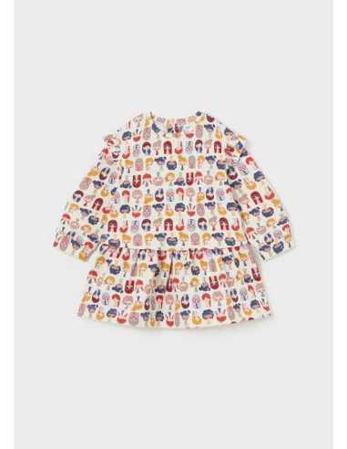 VESTIDO FELPA ESTAMPADO