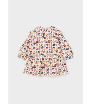 VESTIDO FELPA ESTAMPADO